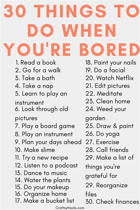 30 Things To Do When You Re Bored Fun Stuff To Do At Home Sleepover Things To Do Things To