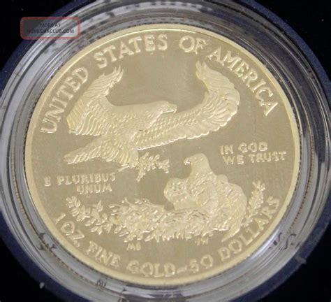 2012 W Us American Eagle One Ounce 50 Dollar Gold Proof Coin Wcoa