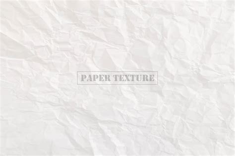 Premium Vector Crumpled Paper Texture Vector Illustration