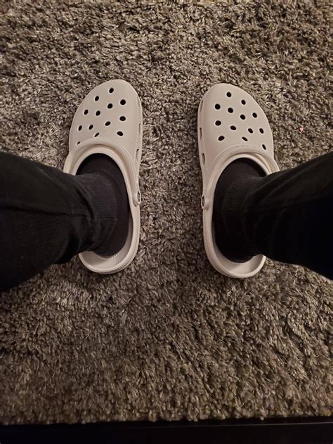 these crocs too big my heel sometimes slips out when the strap is down my toes are touching