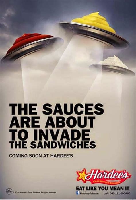 Hardees Coming Up With Tenders And Sauces 2014 Print Ad Myipedia