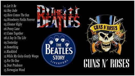 Guns n' roses is an american hard rock band founded in los angeles, california in 1985. The Beatles, Guns N Roses Greatest Hits Full Album Update ...