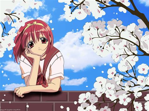 Red Haired Anime Character Hd Wallpaper Wallpaper Flare