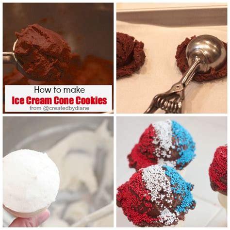 How To Make Ice Cream Cone Cookies Cookies Recipe Howto