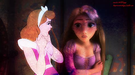 Cinderella And Rapunzel Disney Crossover Photo Fanpop