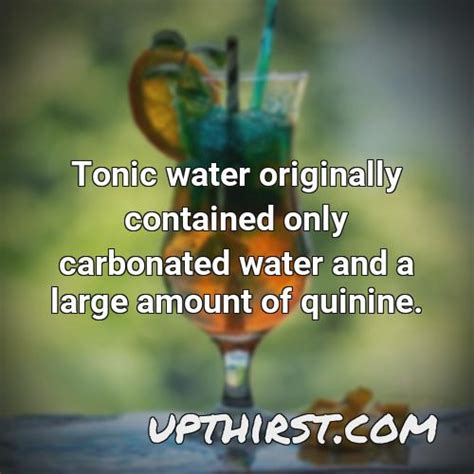 Which Tonic Water Contains The Most Quinine Fact Checked Upthirst