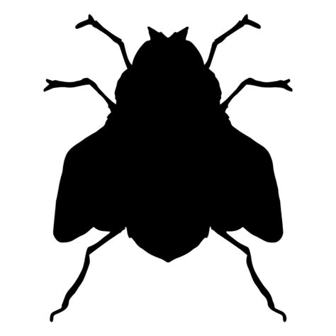 Fly Silhouette Insect Clip Art Fly Png Download 512512 Free