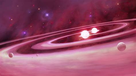 Cosmos Nebula Space Pink Galaxy 4k Wallpaperhd Digital Universe