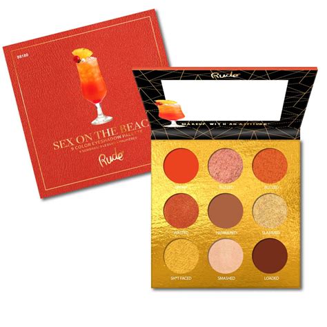 Rude Cosmetics Cocktail Party Color Eyeshadow Palette Sex On The
