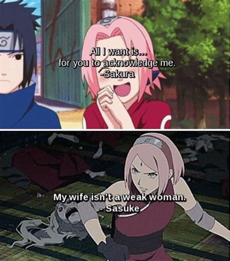 Sasusaku Acknowledgement With Images Naruto Sasuke Sakura Anime