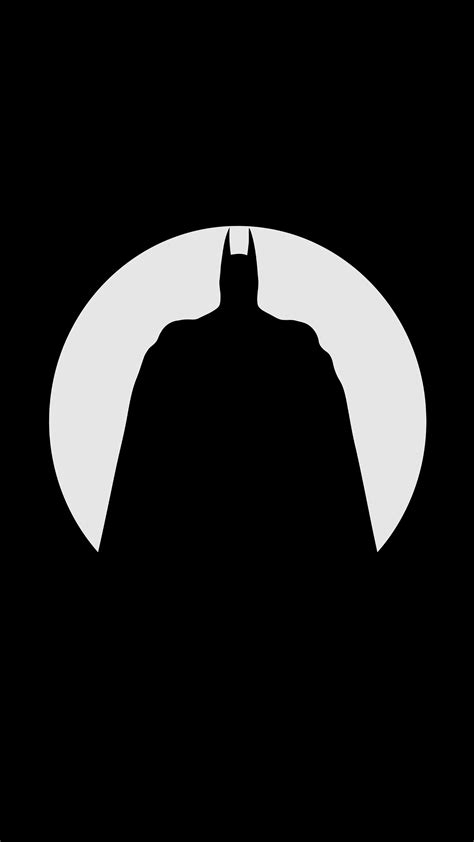 Batman Silhouette Fulfilled Request 2160x3840 Amoledbackgrounds