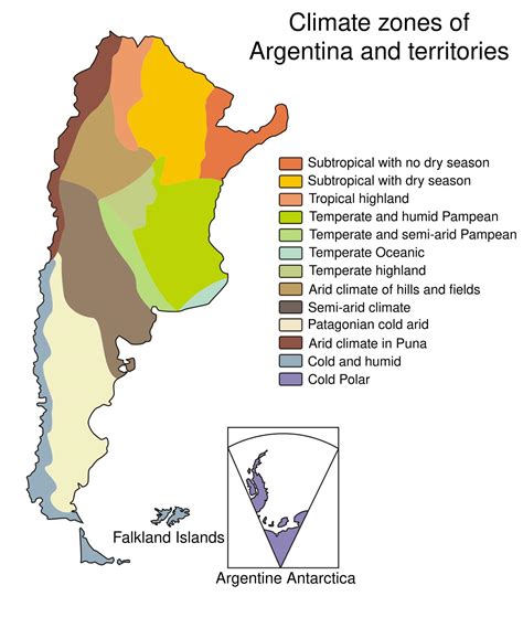 Geographical Map Of Argentina Topography And Physical Features Of