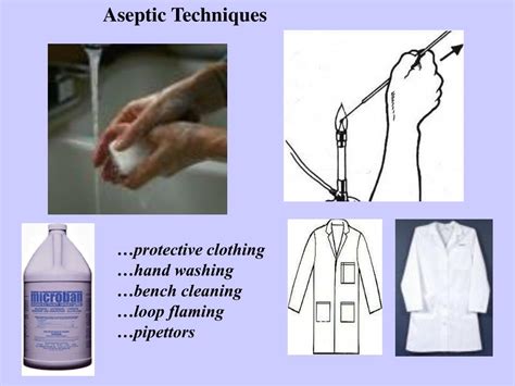In this method of preventing unwanted microorganisms from gaining access is termed aseptic technique. PPT - Introduction to Lab 6: Ex. Preparation of Culture Media Media facts Preparation ...