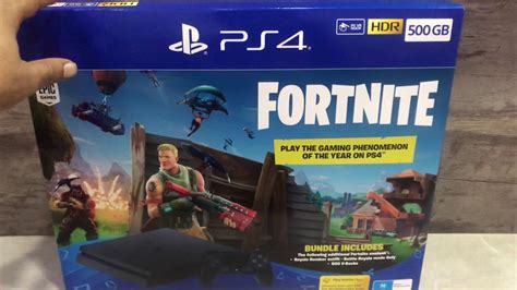 It is bought along with the offical playstation. Fortnite Bundle Ps4 slim Unboxing. |First In India ...