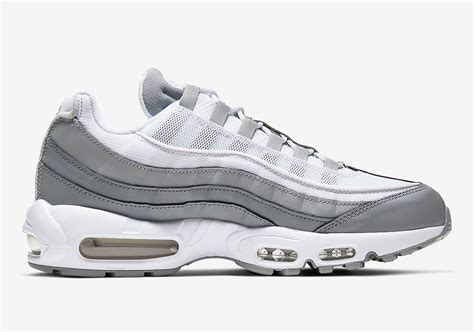 Grey And White Keep This Nike Air Max 95 Clean And Simple