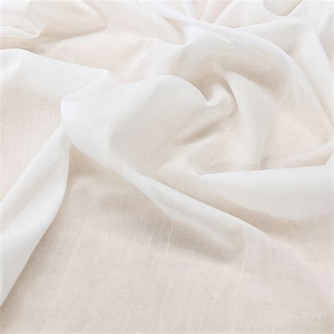 Pamuk vual kumaş şeffaflık örneği