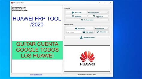 Huawei Frp Unlock Tool Bypass Software Fastboot Duckf