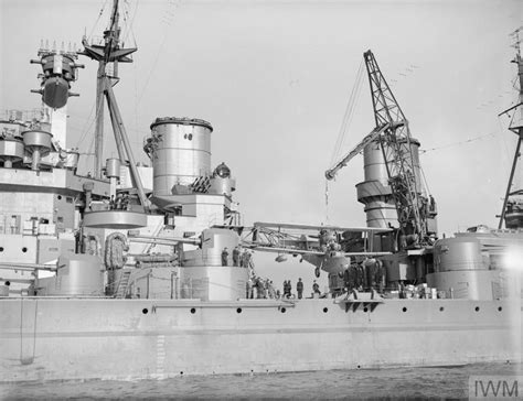 On Board The Battleship Hms Prince Of Wales 20 April 1941 Imperial