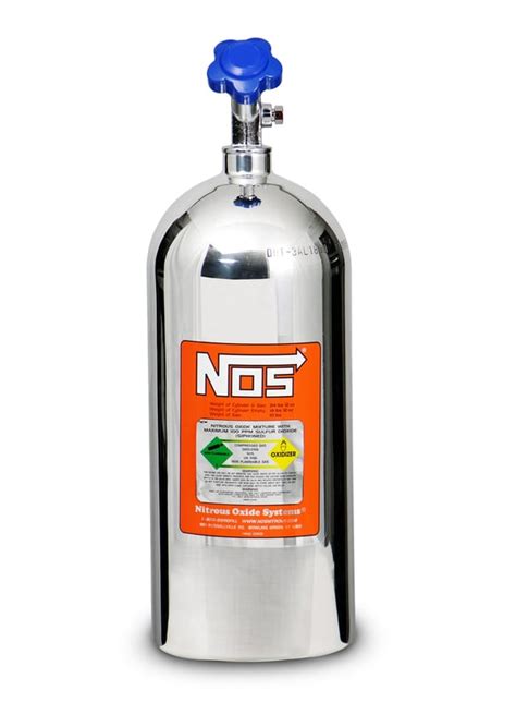 Nos 14745 Pnos Nos 10 Lb Polished Nitrous Bottle