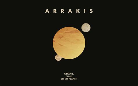 Wallpaper Dune Series Arrakis Planet Moon 2560x1600 Klamra