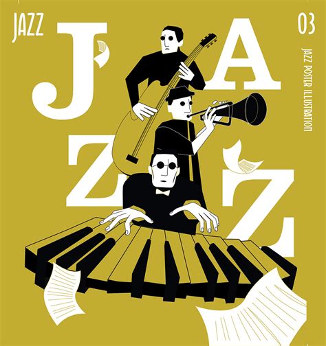 Show your love of music by hanging one of our jazz posters in your entertainment room or home office. Illustrated Jazz Posters #2 on Behance