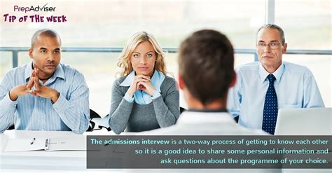 Acing The Mba Admissions Interview — Articles — Prepadviser