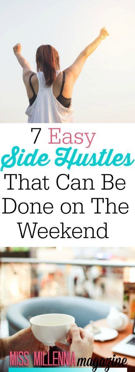 7 easy side hustles that can be done on the weekend side hustle way to make money make more