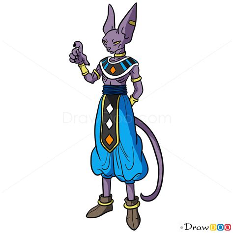 Learn how to draw goku from dragon ball in this simple step by step narrated video tutorial. How to Draw Beerus, Dragon Ball Z