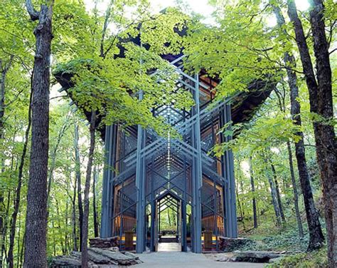 Eureka Springs Open Air Thorncrown Chapel Is A Paragon Of