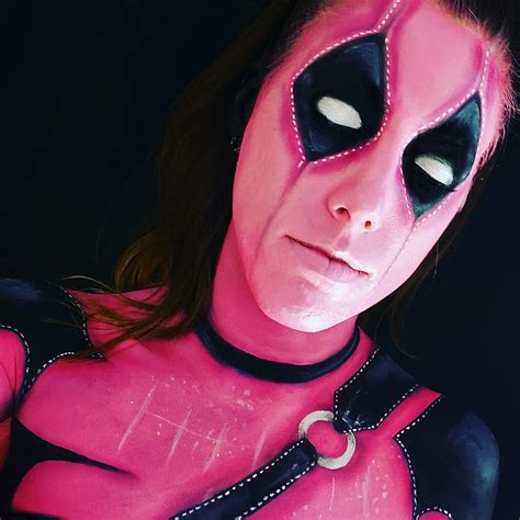 Pink Deadpool Body Paint No Idea How This Will Go Msmaomaoz On