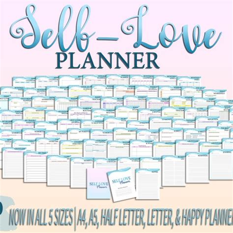 Self Care Journal Life Planner Printable Mental Health Digital Etsy