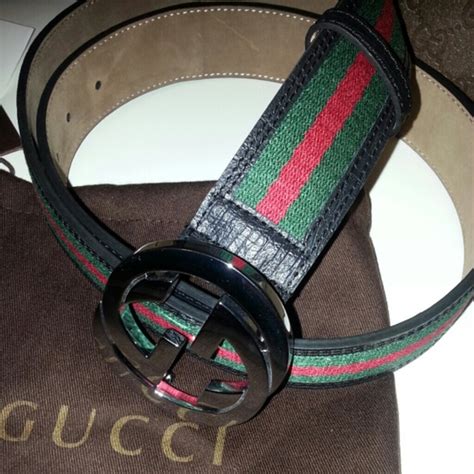 Red And Green Mens Gucci Belt Paul Smith