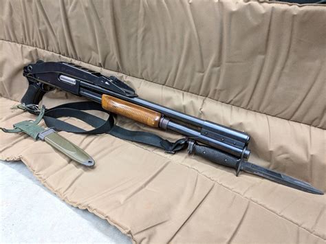 Ohio National Guard Remington 870 Wingmaster Riot Gun More Details
