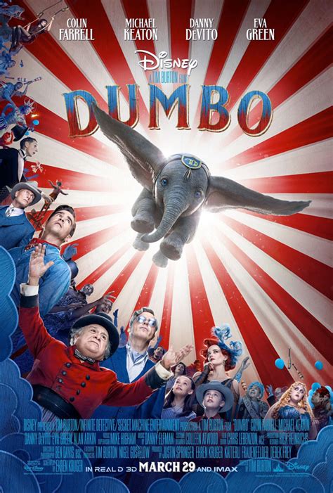 Full Trailer For Disneys Live Action Dumbo Directed By Tim Burton