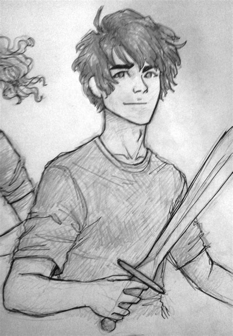 How To Draw Percy Jackson Like Viria At How To Draw