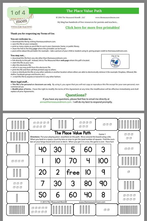 Pin By Elizabeth Ryan On 2nd Math Tools For Teaching Place Values