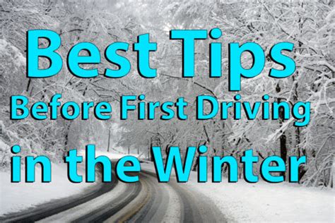 Best Tips Before First Driving In The Winter Automotivesblog