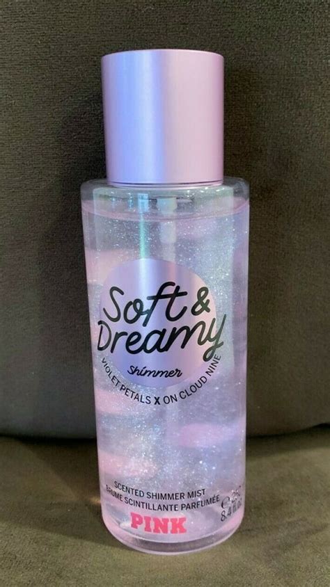 3 Victorias Secret Pink Soft And Dreamy Scented Shimmer Mist 84 Oz For
