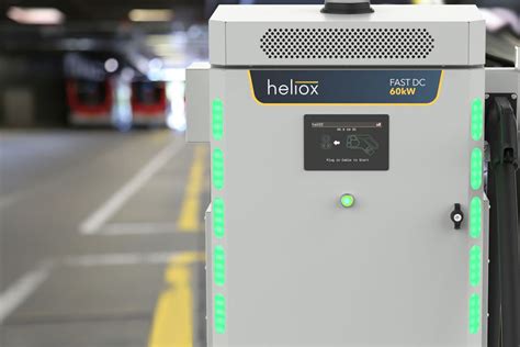 Heliox Unveils New Kw Ev Charger For Electric Big Rigs Thetrucker Com