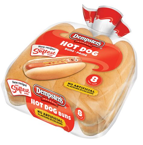 Dempsters Original Hot Dog Buns Reviews In Bagels Buns And Grains