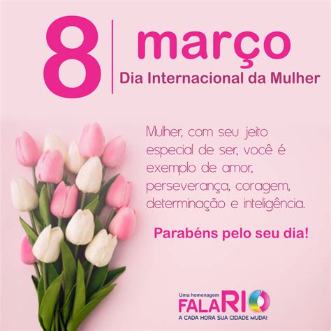Dia Internacional Da Mulher Mensagem Dia Da Mulher Dia Internacional Da Mulher Internacional