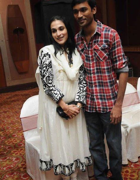 Dhanush wrote this song in just 6 minutes and its rough version was recorded in around 40 minutes. dhanush with his wife - Dhanush Photo (35503950) - Fanpop