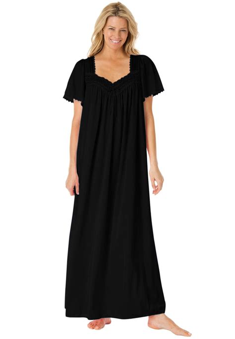 Full Sweep Nightgown By Only Necessities Plus Size Outfits Night Gown Nightgowns For Women