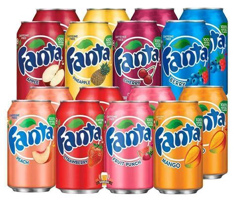 American Imported Fanta Apple Cherry Strawberry Soda Fizzy Flavoured