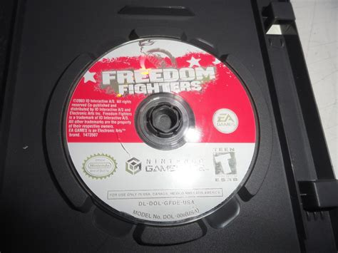 Freedom Fighters C Caixa Nintendo Gamecube Game Cube Mercado Livre