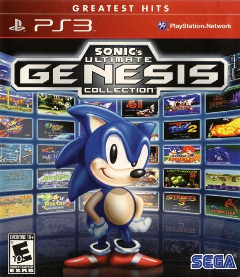 Sonics Ultimate Genesis Collection Box Shot For Playstation 3 Gamefaqs