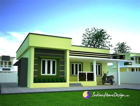 Small Single Floor Simple Home Design By Niyas In 2022 Simple House