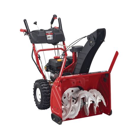 Troy Bilt 24 In Two Stage Self Propelled Gas Snow Blower At