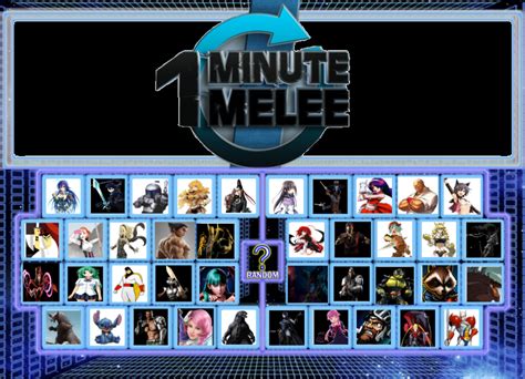 My One Minute Melee Roster By Maxgomora1247 On Deviantart