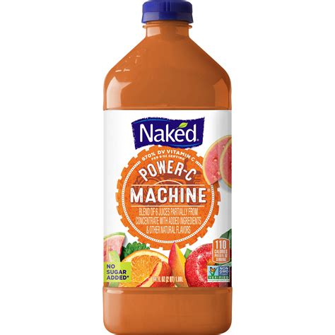 Naked Power C Machine Juice Blend Smartlabel